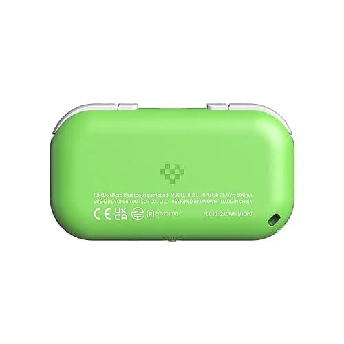 8Bitdo Micro Bluetooth Gamepad Green | Pocket-sized Mini Controller for Switch & Android thumbnail 4