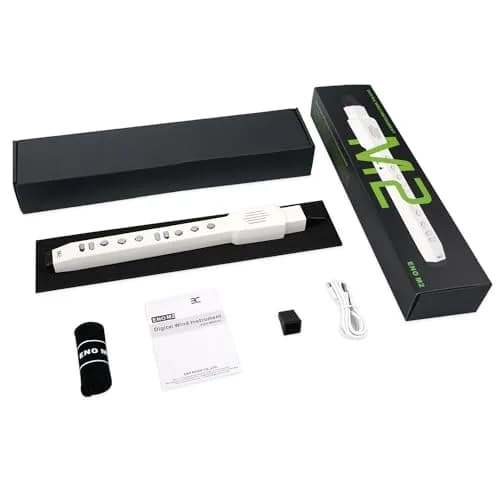 EX M2 Digital Wind Instrument Electric Saxophone 12 Tones 3 Modes White thumbnail 9