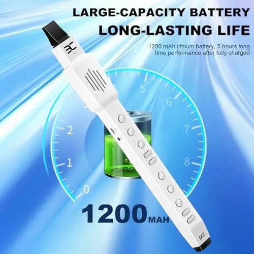 EX M2 Digital Wind Instrument Electric Saxophone 12 Tones 3 Modes White thumbnail 2