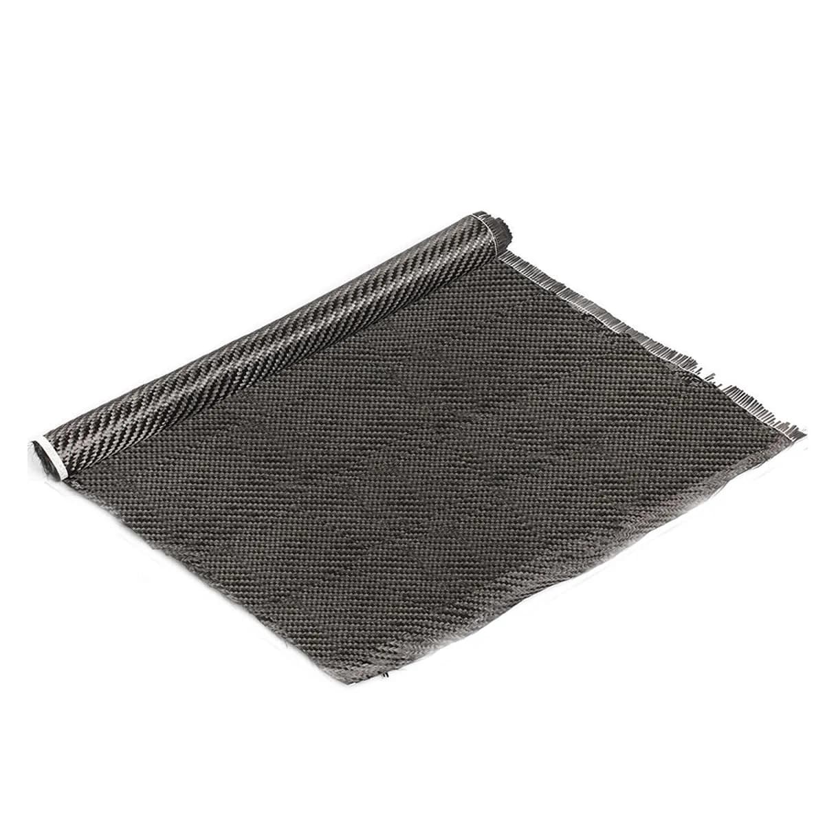 Caliwill Carbon Fiber Fabric Roll 9.8ft x 12” | High Strength, Low Density for DIY & Construction