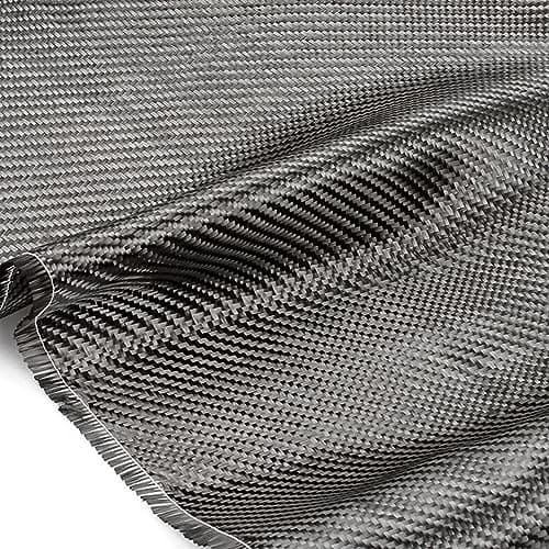 Caliwill Carbon Fiber Fabric Roll 9.8ft x 12” | High Strength, Low Density for DIY & Construction thumbnail 4