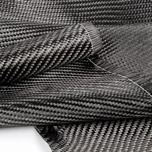 Caliwill Carbon Fiber Fabric Roll 6.5ft x 12” | High Strength, Low Density, Rust-Resistant for DIY & Structural Reinforcement thumbnail 2