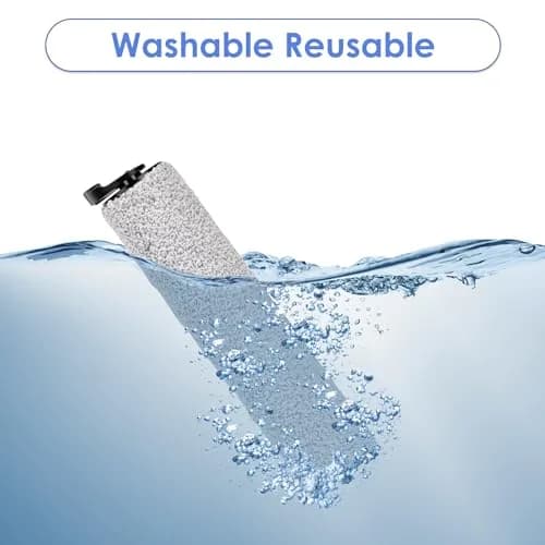 MIBUMIKI Replacement Brush Rollers for Tineco iFloor 3/S3/iFloor 2 | 5 Pieces, Microfiber Soft Bristles thumbnail 6