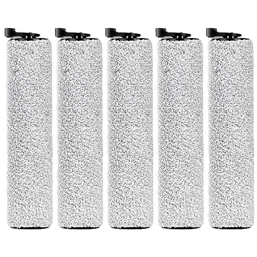 MIBUMIKI Replacement Brush Rollers for Tineco iFloor 3/S3/iFloor 2 | 5 Pieces, Microfiber Soft Bristles thumbnail 1