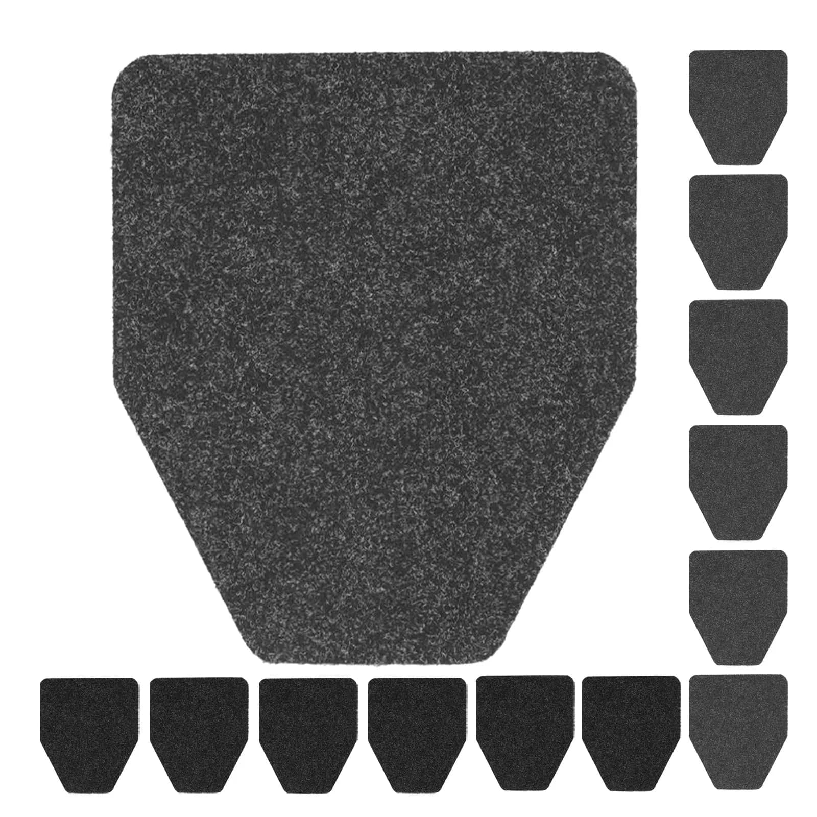CHONOVO Urinal Mat 12 Pack 43x52cm (17.7"x20.5") | Non-Slip Absorbent Floor Pad for Commercial Restrooms — 17.7" X 20.5"