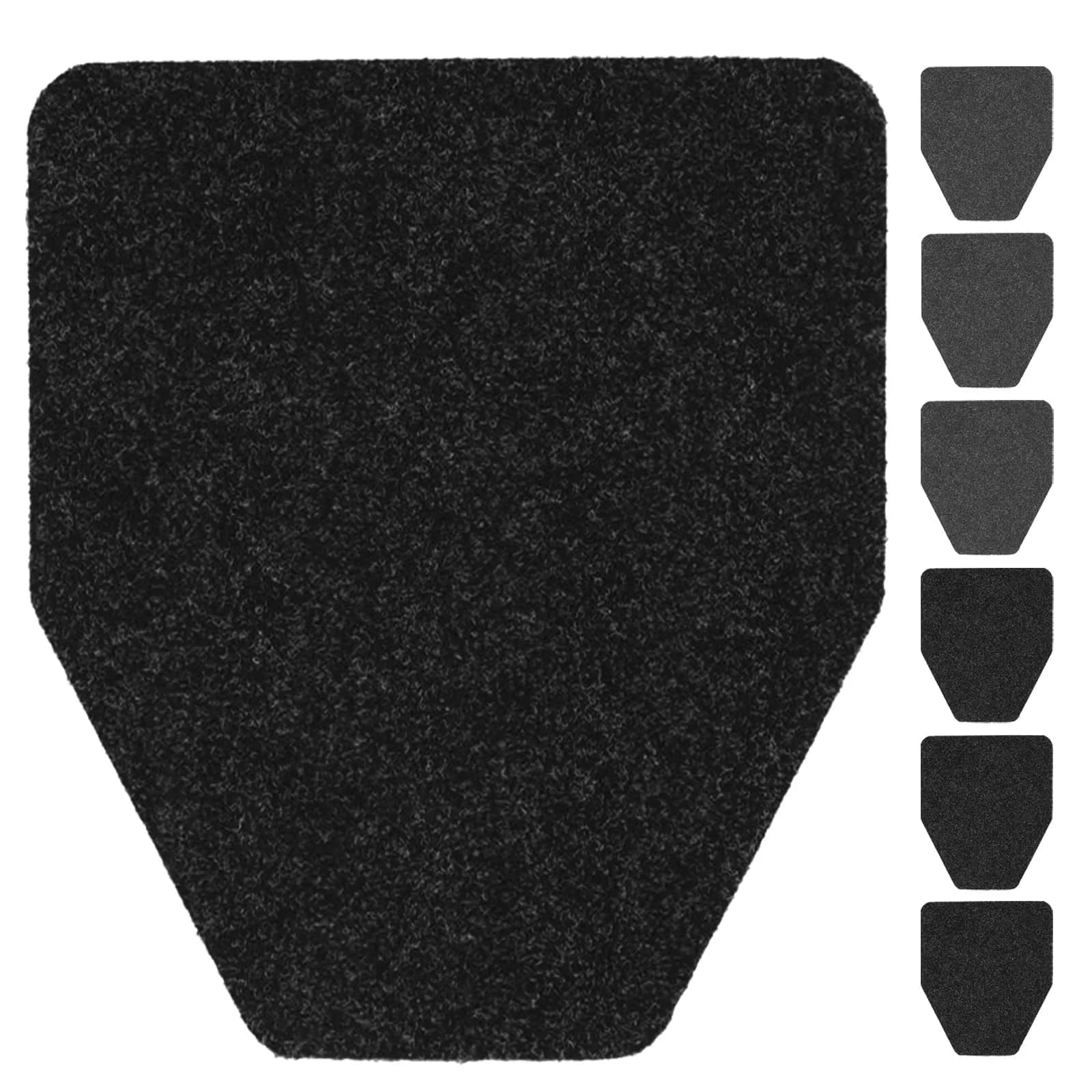 CHONOVO Urinal Mat 17.7 x 20.5 inches (45cm x 52cm) | 6 Pack Non-Slip Absorbent Floor Pad - main product image