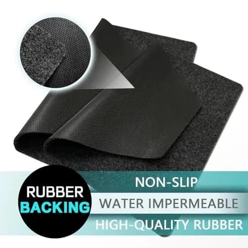 CHONOVO Urinal Mat 17.7 x 20.5 inches (45cm x 52cm) | 6 Pack Non-Slip Absorbent Floor Pad thumbnail 4