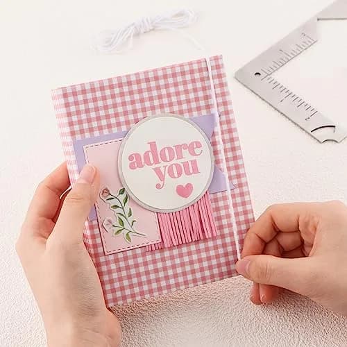 BAOFALI 5-in-1 Book Cover Guide Tool 19.6cm x 10.2cm | Stainless Steel Metal for DIY Bookbinding thumbnail 3
