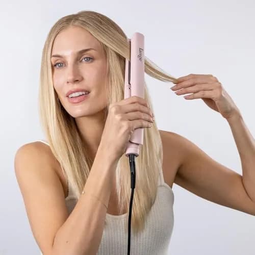 L'ANGE HAIR Le Titane Titanium Flat Iron 1" (25mm) | Infrared Heat & Adjustable Temp for Smooth Styles thumbnail 6