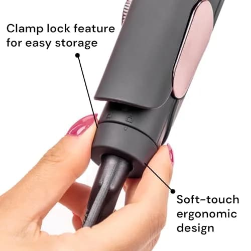 L'ANGE HAIR Le Titane Titanium Flat Iron 1.75" Plates | Infrared Heat & Adjustable Temp for All Hair Types thumbnail 4