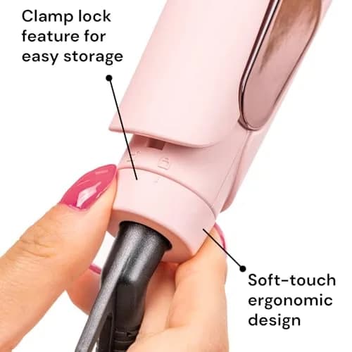 L'ANGE HAIR Le Titane 1.75" Titanium Flat Iron | Hair Straightener with Curved Edges & Infrared Heat thumbnail 5