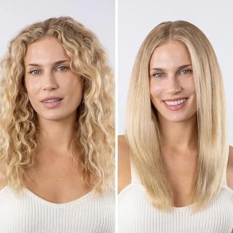 L'ANGE HAIR Le Titane 1.75" Titanium Flat Iron | Hair Straightener with Curved Edges & Infrared Heat thumbnail 8