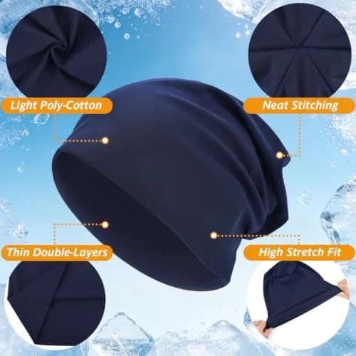 EINSKEY Slouchy Beanie for Men Women | Cotton, UV Protection, One Size thumbnail 2