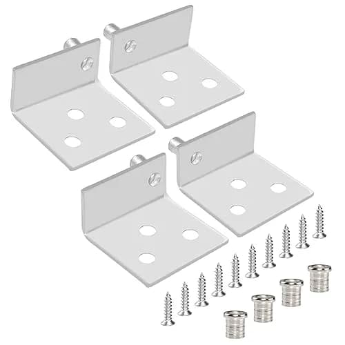 Aifeier ET Heavy Duty Pivot Hinges Stainless Steel Silver 35x30x16mm | Concealed Door Hardware thumbnail 1