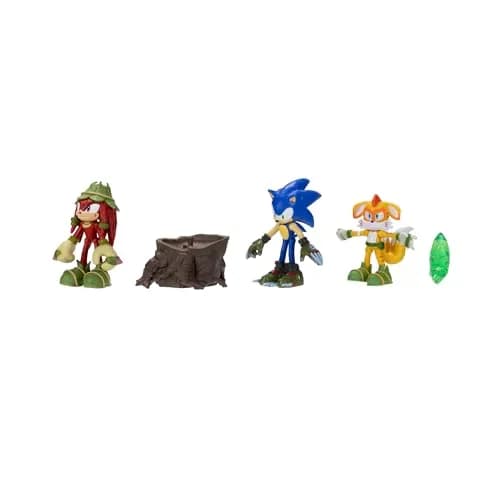 JAKKS Pacific Sonic Prime Action Figures Bos Cage Maze 2.5-inch | Sonic, Knuckles, Tails Ages 3+ thumbnail 2