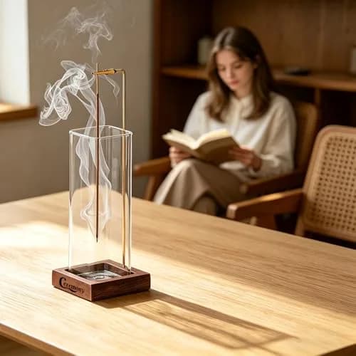 CEREMONY Anti-Ash Incense Holder with Ash Catcher & 20 Sticks | 24.99 cm (9.84 in) Tall thumbnail 6