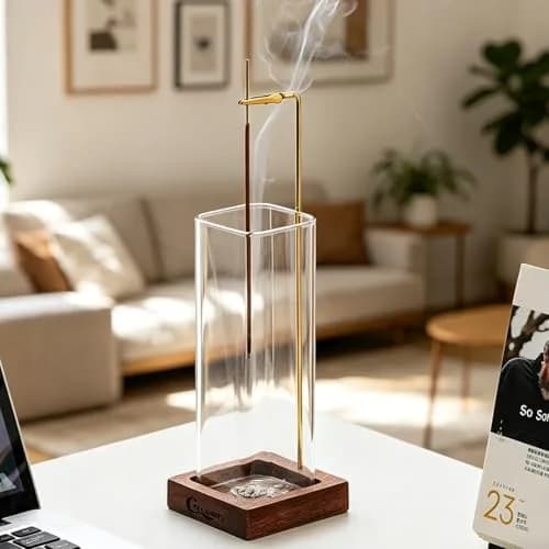 CEREMONY Anti-Ash Incense Holder with Ash Catcher & 20 Sticks | 24.99 cm (9.84 in) Tall thumbnail 8