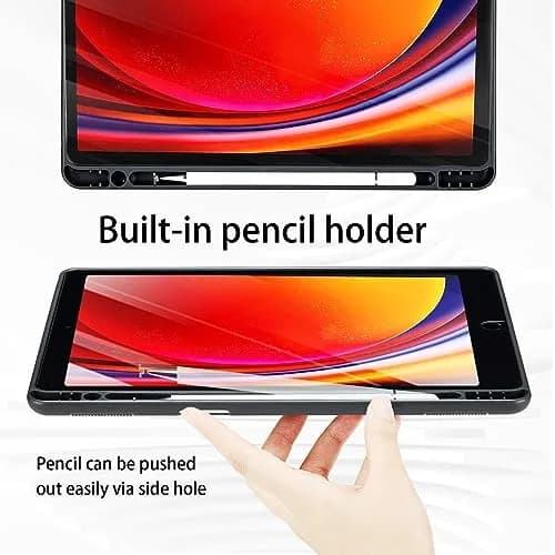 Oduio Blue PU Leather Folio Stand Cover for Samsung Galaxy Tab S10 Plus 12.4" | Auto Wake/Sleep thumbnail 5