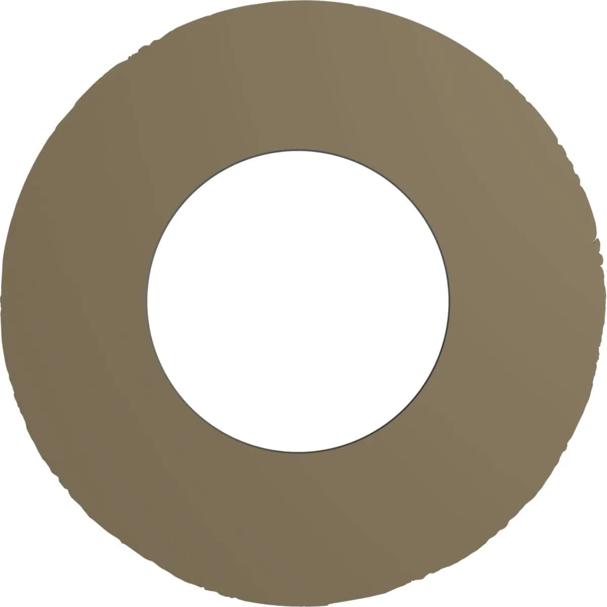 Ekena Millwork Claremont Ceiling Medallion 9"OD x 4 1/2"ID x 1/2"P (Pack of 2) | Lightweight Polyurethane for Easy Installation - view 4