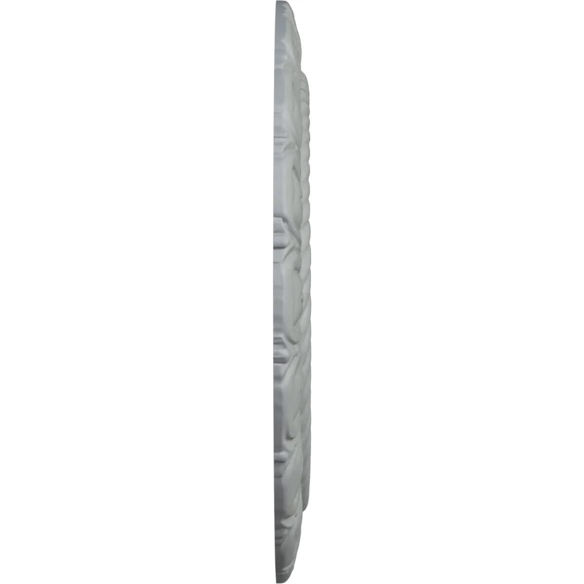 Ekena Millwork Claremont Ceiling Medallion 9"OD x 4 1/2"ID x 1/2"P (Pack of 2) | Lightweight Polyurethane for Easy Installation - view 3