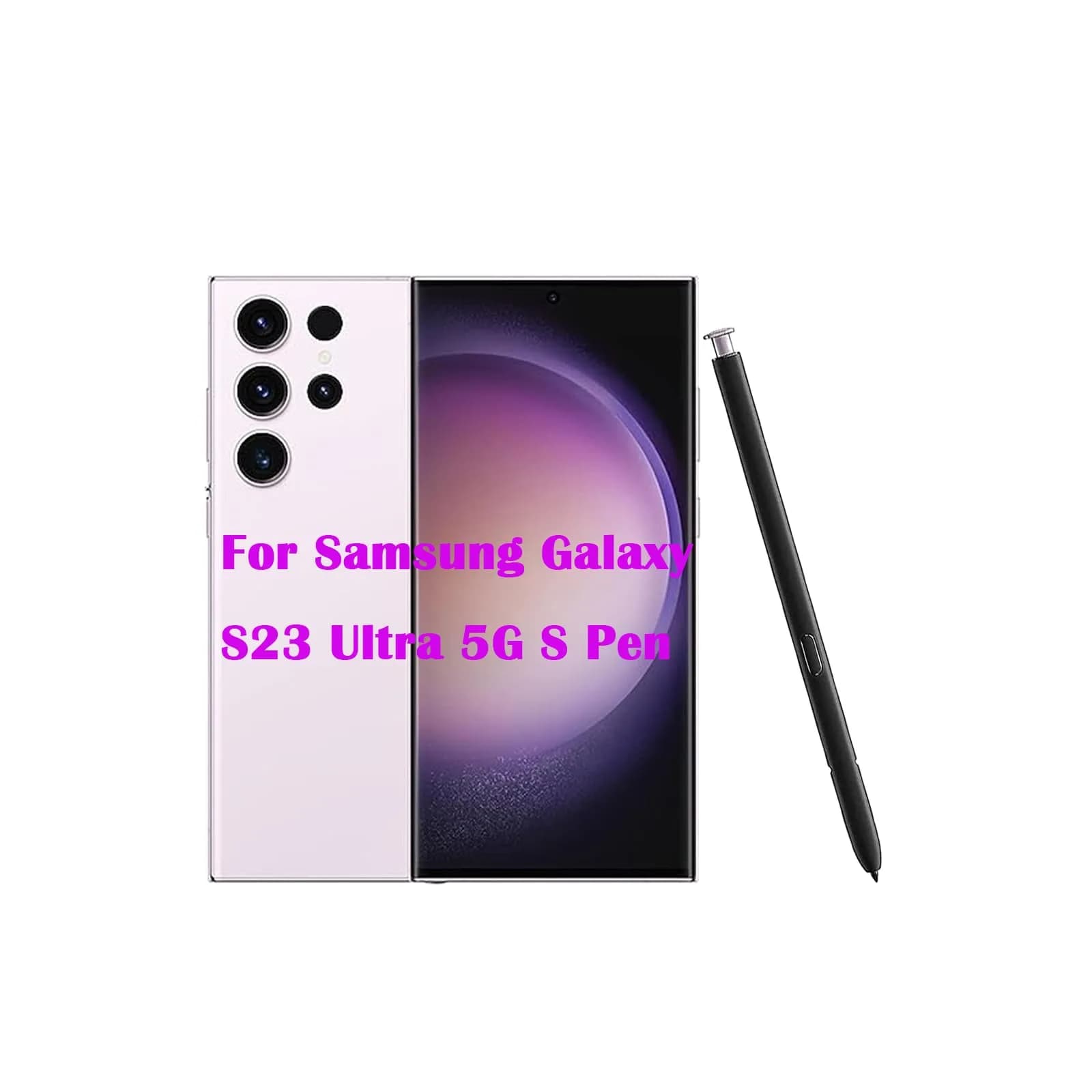 Alovexiong Purple Stylus Pen Replacement for Samsung Galaxy S23 Ultra 5G, 4096 Pressure Levels - main product image