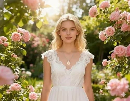 DS. DISTINCTIVE STYLE Heart Shaped Perfume Bottle Necklace | Cremation & Memorial Jewelry for Women thumbnail 6