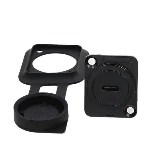 HangTon Waterproof USB-C Panel Mount Socket Coupler 2-Pack | 10Gbps Data Transfer thumbnail 6