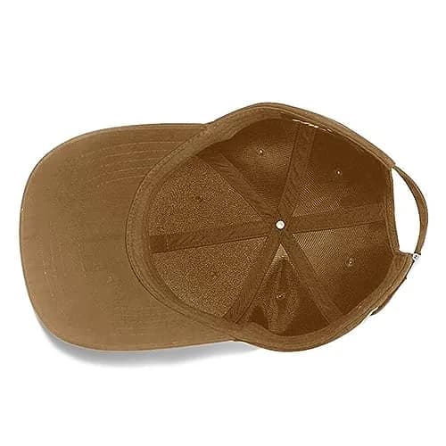 FASHIXD Big Head Oversize XXL Baseball Cap Khaki | Adjustable Cotton Sun Hat for Large Heads thumbnail 6