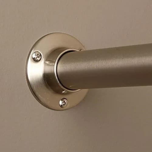 Knape & Vogt Closet Pro HD CD-0010-BN Heavy Duty Closet Pole Sockets, Brushed Nickel | Solid Cast Zinc, Wall Mount, Pack of 2 thumbnail 3