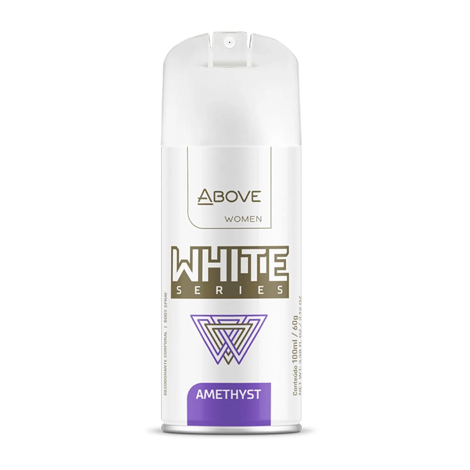 ABOVE Black Series Body Spray, Classic, 4 pcs | Woody Fragrance, Long-Lasting Dry Spray — Amethyst