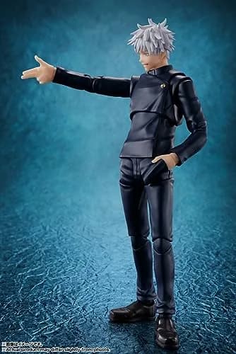 TAMASHII NATIONS S.H.Figuarts Satoru Gojo -Jujutsu Technical High School- Action Figure 140g (4.9oz) | Officially Licensed Bandai Spirits Product thumbnail 5