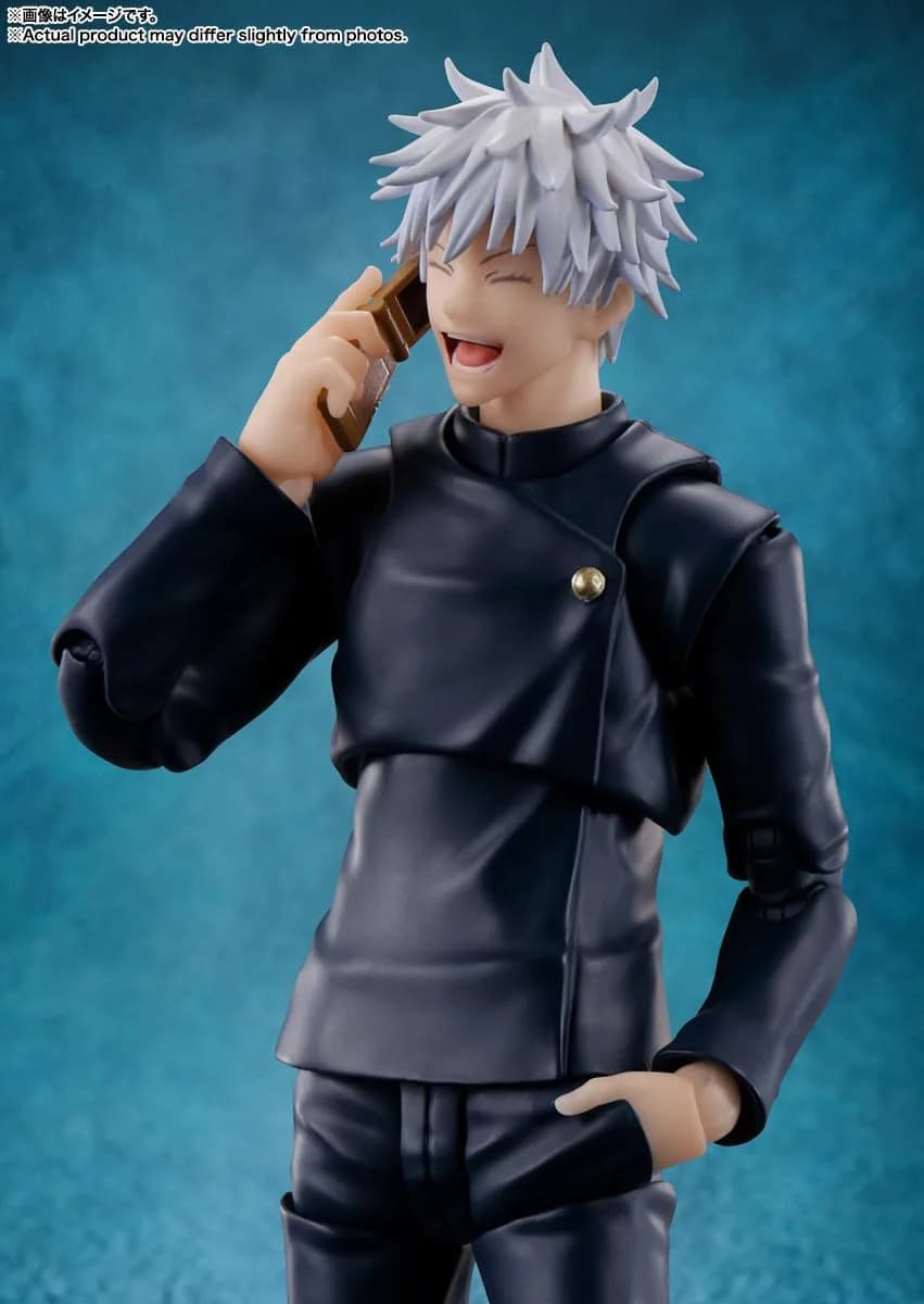 TAMASHII NATIONS S.H.Figuarts Satoru Gojo -Jujutsu Technical High School- Action Figure 140g (4.9oz) | Officially Licensed Bandai Spirits Product - view 7
