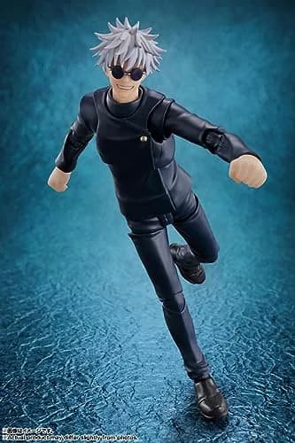 TAMASHII NATIONS S.H.Figuarts Satoru Gojo -Jujutsu Technical High School- Action Figure 140g (4.9oz) | Officially Licensed Bandai Spirits Product thumbnail 3