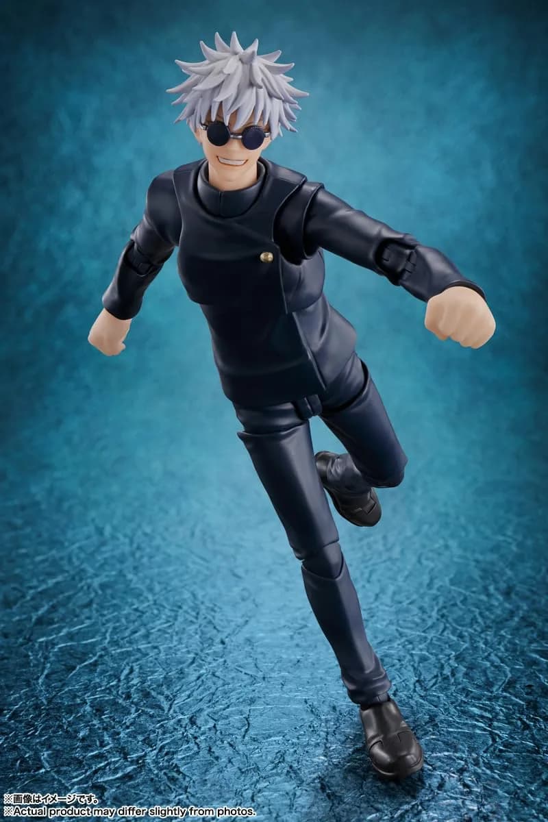 TAMASHII NATIONS S.H.Figuarts Satoru Gojo -Jujutsu Technical High School- Action Figure 140g (4.9oz) | Officially Licensed Bandai Spirits Product - view 3
