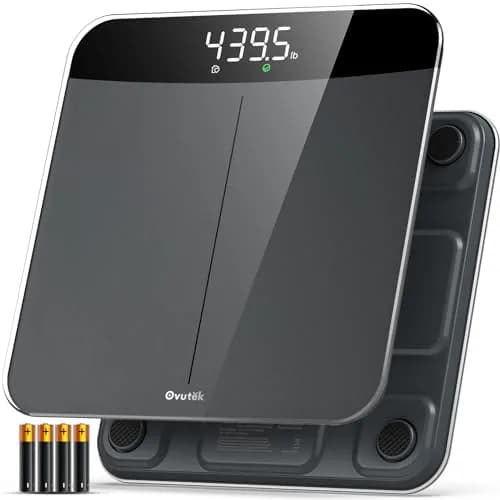Ovutek Digital Body Weight Scale 450lb (205kg) | Accurate to 0.05lb with LED Display thumbnail 1
