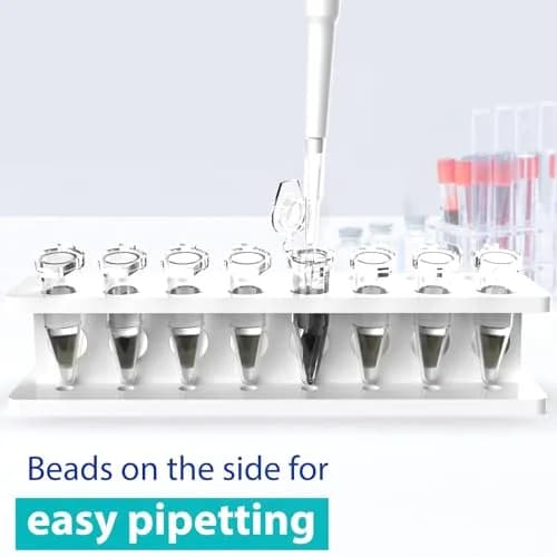 eLabPal 16-Well Magnetic Separation Rack for 1.5/2mL Tubes | Neodymium Magnet Bead Collection thumbnail 4