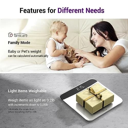 Ovutek Digital Body Weight Scale 200kg (450lb) | FDA Approved Accuracy for Home & Family Use thumbnail 6