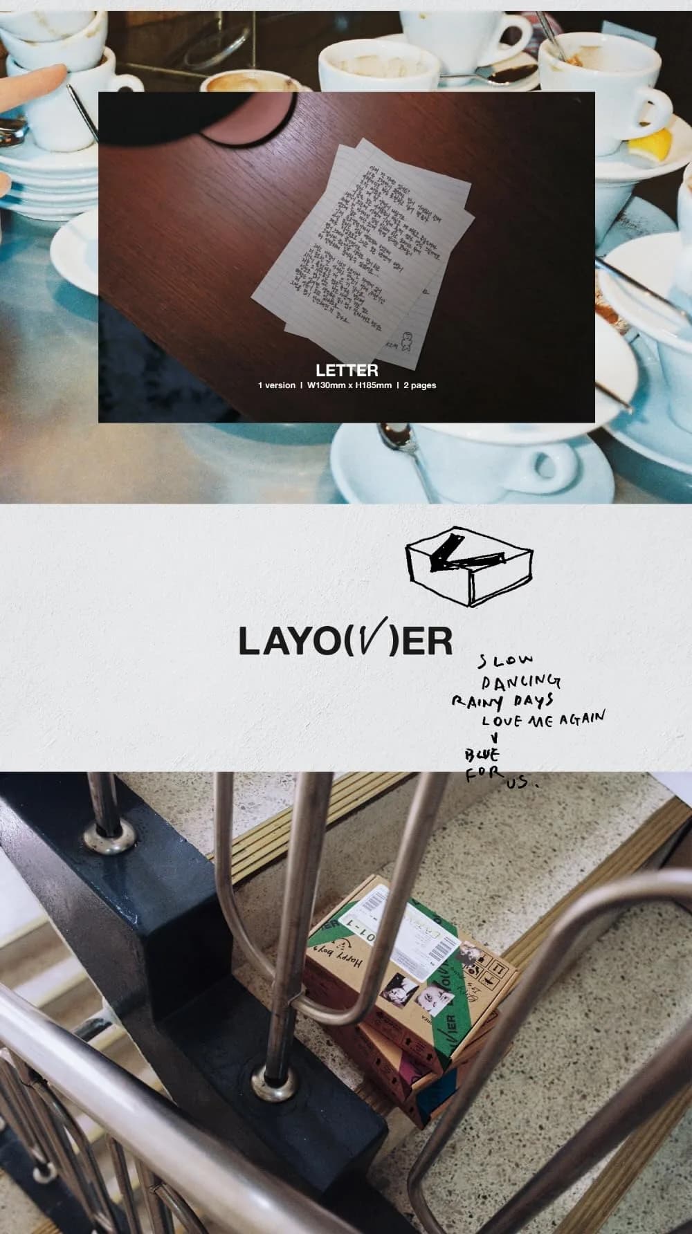 Genie Music V - Layover Album (BLUE ver.) 156 Pages | Modern Music Album for Collectors - view 6