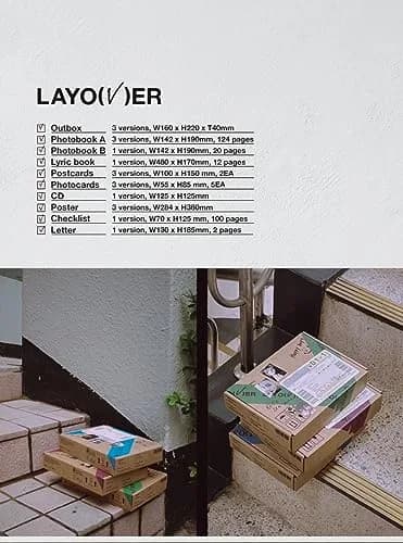 Genie Music V - Layover Album (BLUE ver.) 156 Pages | Modern Music Album for Collectors thumbnail 2