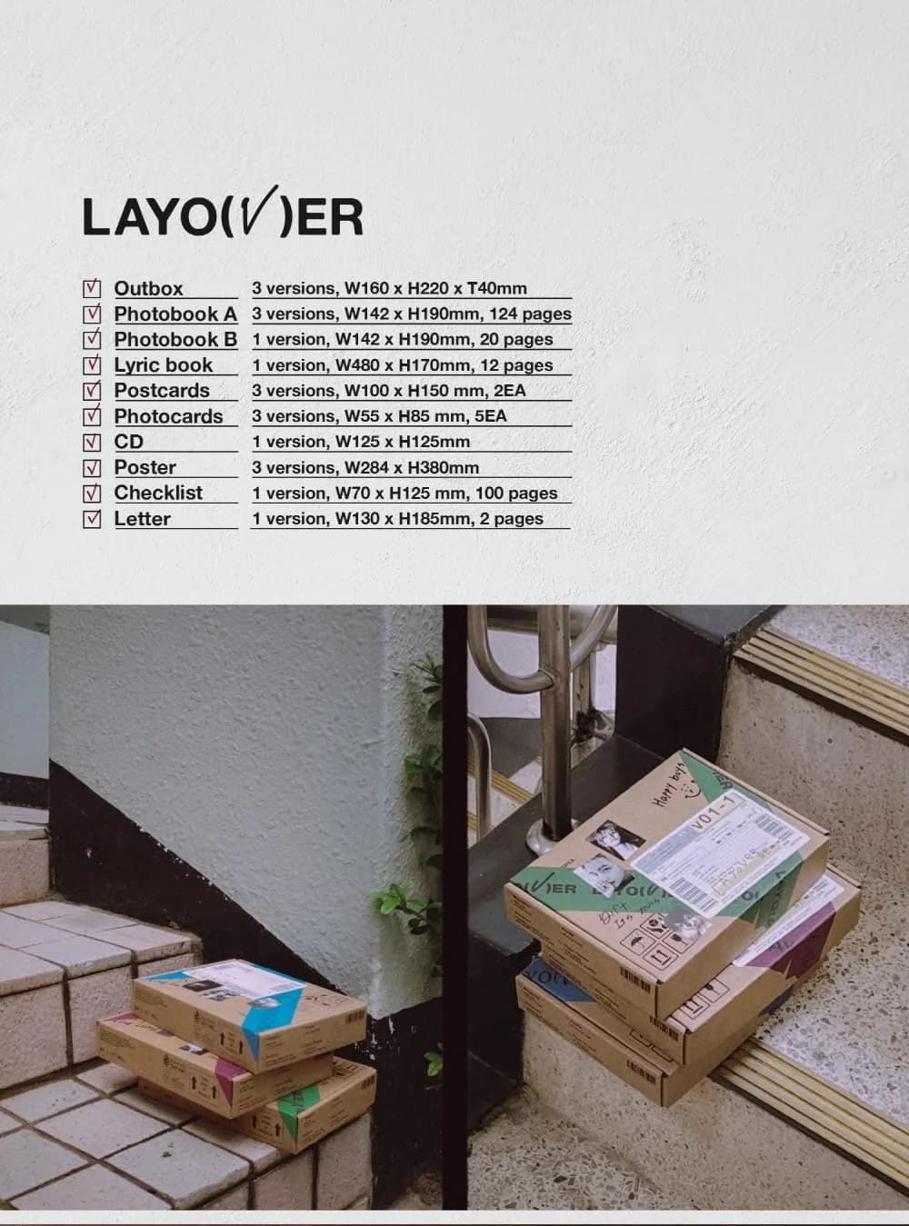 Genie Music V - Layover Album (BLUE ver.) 156 Pages | Modern Music Album for Collectors - view 2