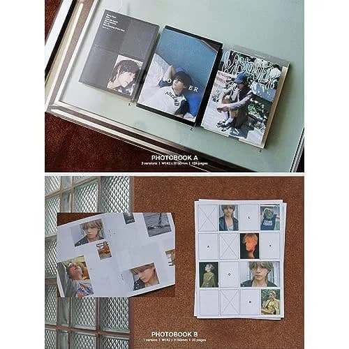 V Layover Album (VIOLET ver.) 16cm (6.3in) x 21.6cm (8.5in) | Official Music Release thumbnail 4