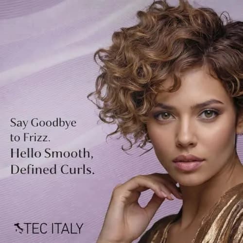 Tec Italy Curls Defining Gel for Curly Wavy Hair, 10.14 fl oz | Anti Frizz, Flexible Hold, Long Lasting Shine thumbnail 4