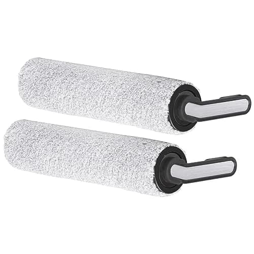 MIBUMIKI Replacement Brush Rollers for Tineco Floor One S5/S5 Pro | 2 Pieces, Microfiber Soft Bristles thumbnail 1