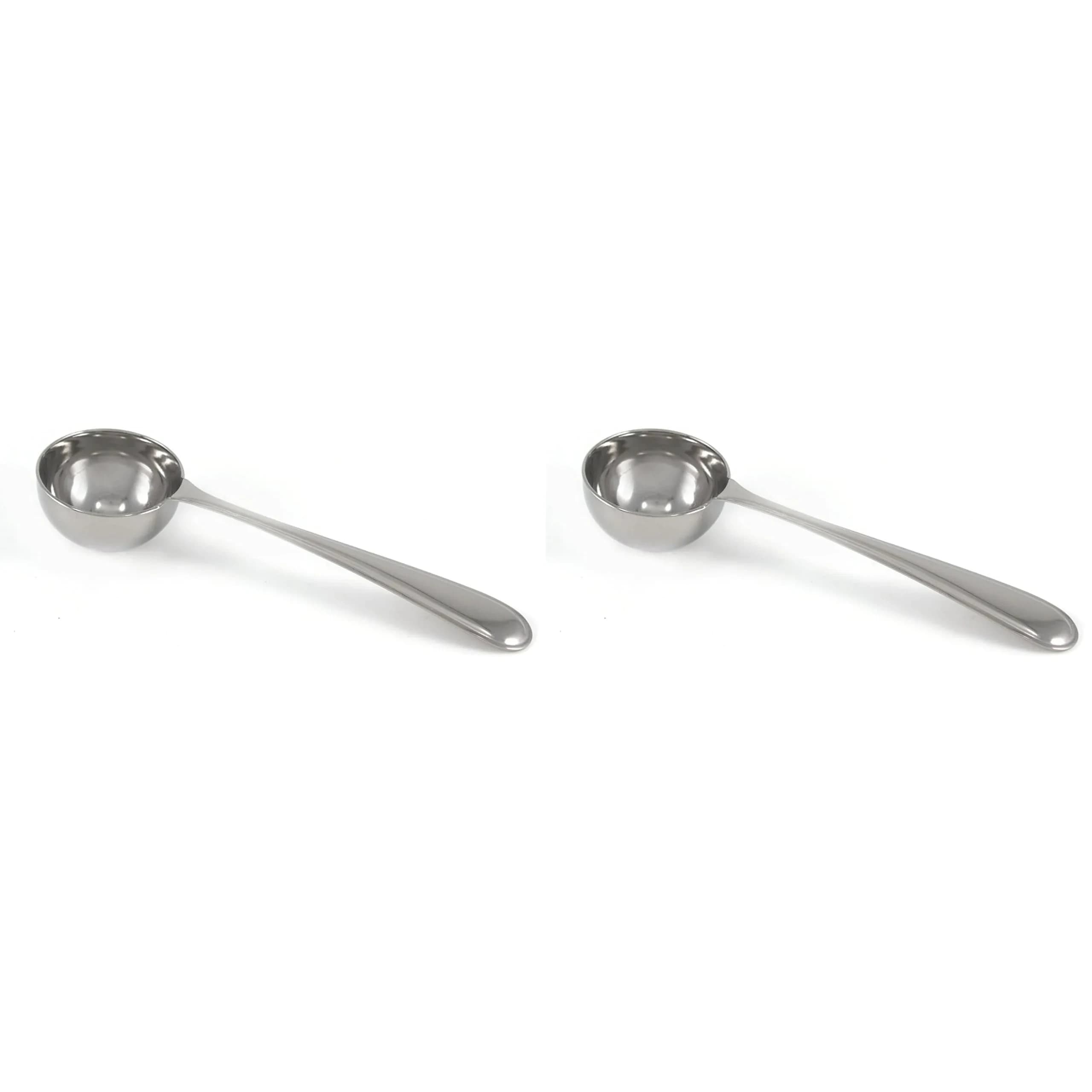 Fino Coffee Measure Scoop 1 Tablespoon Capacity 15ml (0.5 Fl Oz) Pack of 2 | Precisely Measures Ground Coffee for Consistent Brew