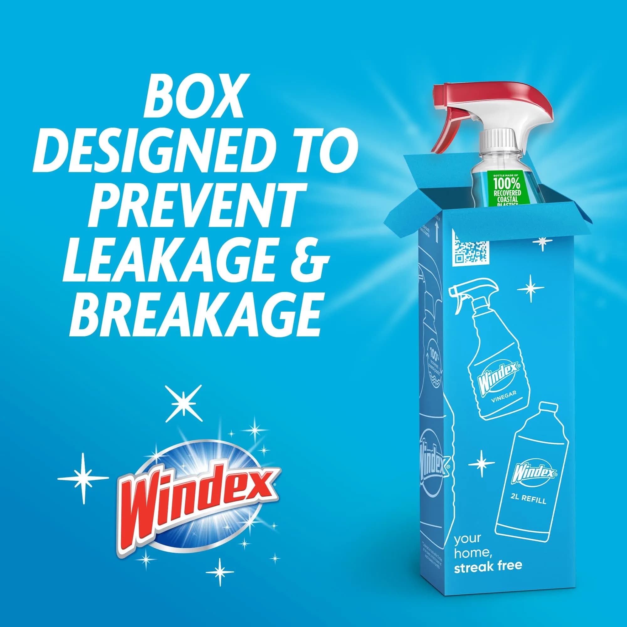 Windex Original Glass & Window Cleaner Spray Bottle 678ml (23 Fl Oz) | Streak-Free Shine for Home Surfaces - view 8