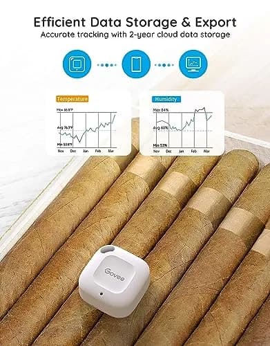 Govee Smart Bluetooth Thermometer Hygrometer 3 Pack | Monitor Temp & Humidity with App Alerts thumbnail 5