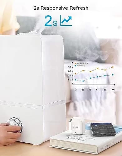 Govee Smart Bluetooth Thermometer Hygrometer 3 Pack | Monitor Temp & Humidity with App Alerts thumbnail 7