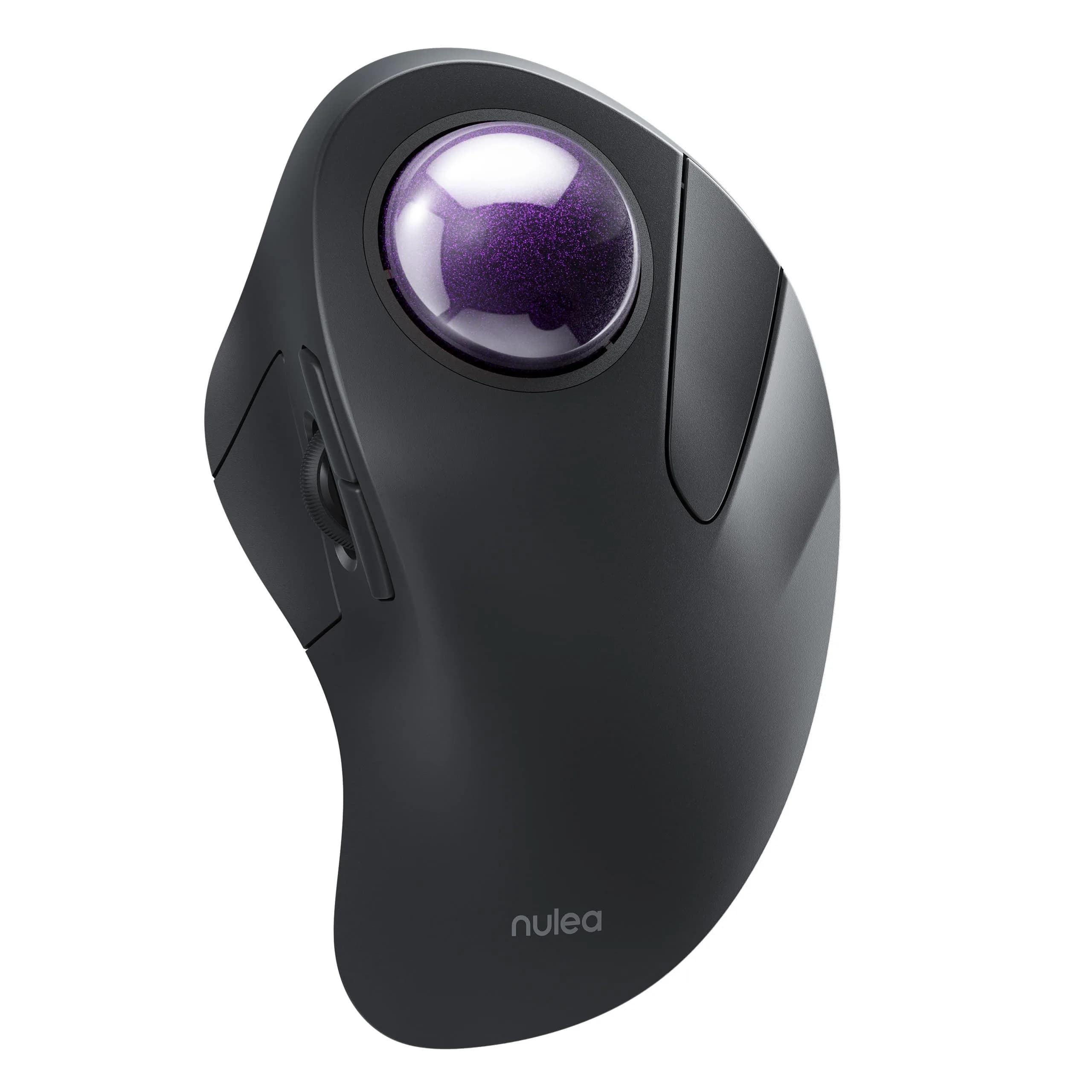 Nulea M505A Wireless Trackball Mouse Ergonomic 44mm Index Finger Control | Adjustable DPI & Bluetooth