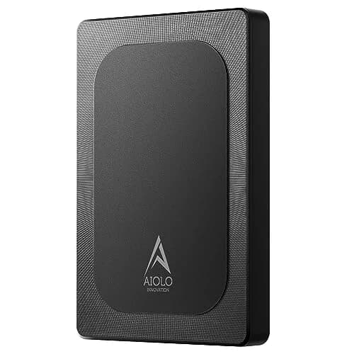 Aiolo Innovation 500GB External Hard Drive Ultra Slim Portable HDD-USB 3.0 for PC, Mac, Laptop, PS4, Xbox one, Xbox 360 | Ultra Fast Data Transfer thumbnail 1