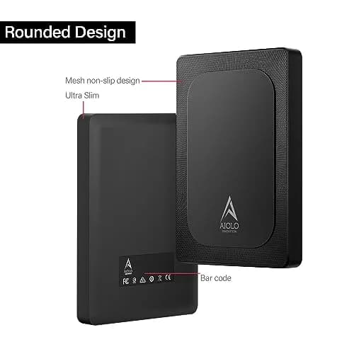 Aiolo Innovation 500GB External Hard Drive Ultra Slim Portable HDD-USB 3.0 for PC, Mac, Laptop, PS4, Xbox one, Xbox 360 | Ultra Fast Data Transfer thumbnail 5